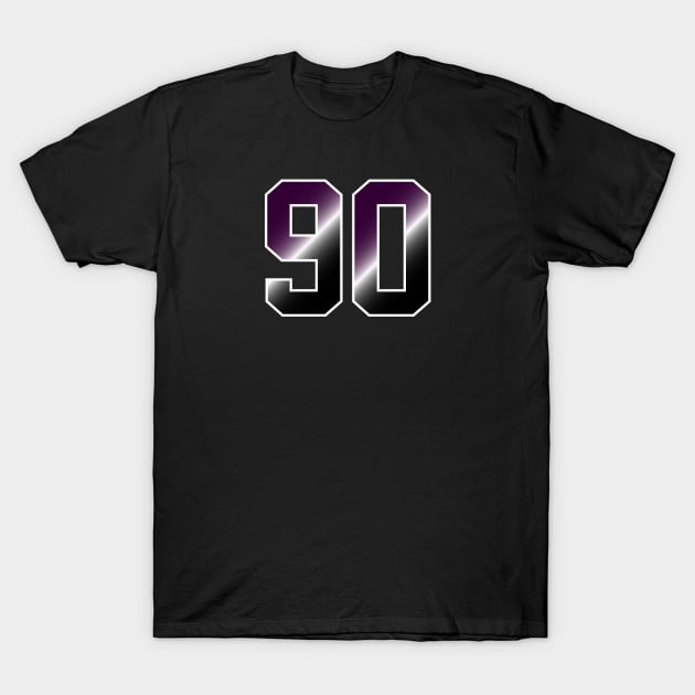 Number 90 T-Shirt by Eric Okore